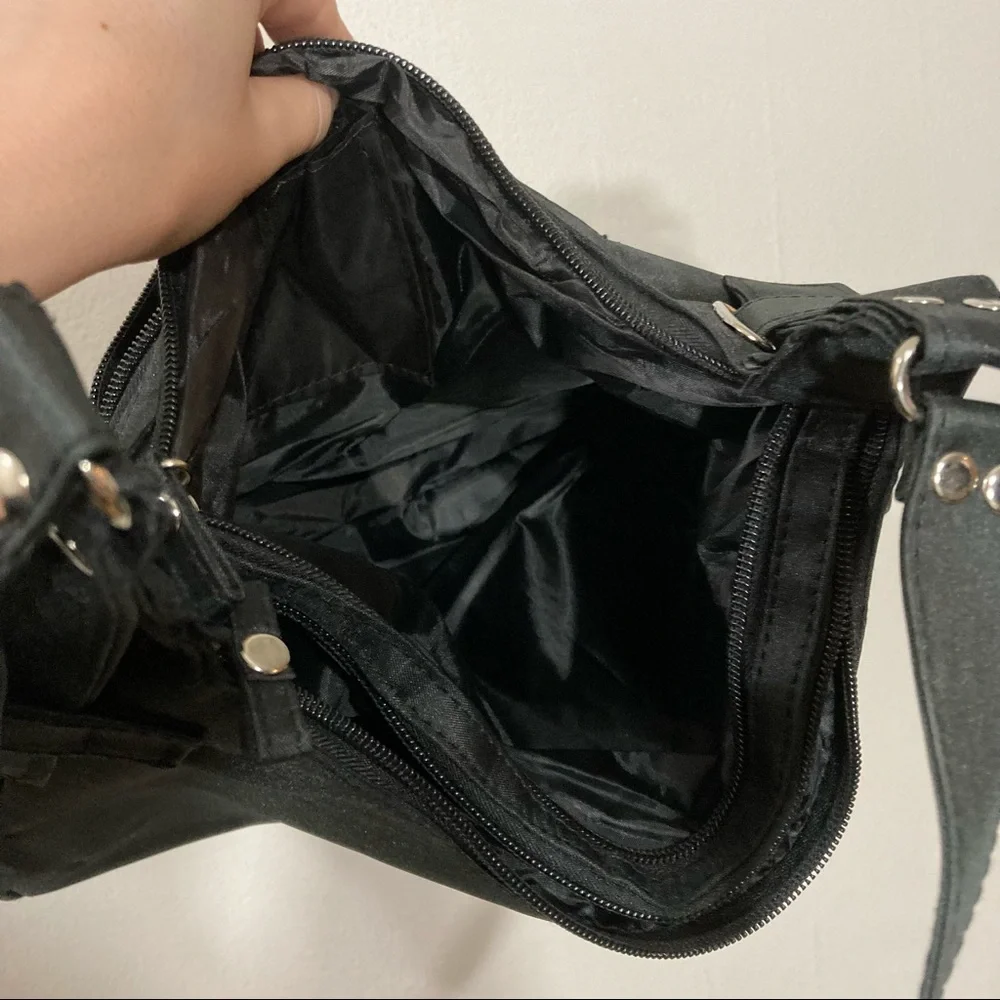 black polyester